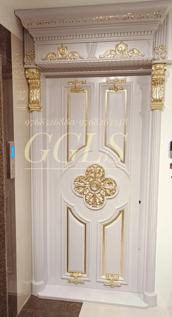 Add a touch of subtle elegance with our champagne leafing services, crafted to give interiors a sophisticated and contemporary luxury look. The soft, muted metallic sheen of champagne leafing blends beautifully with both modern and classic designs, making it perfect for luxury homes, villas, hotels, showrooms, banquet halls, temples, and restaurants. At Galaxy Gold Leafing Studio (GGLS), we specialize in creating premium champagne gilding finishes for walls, ceilings, domes, furniture, and decorative elements. Our skilled artisans ensure flawless detailing, premium quality materials, and long-lasting finishes, delivering projects on time across Mumbai, Thane & pan India. ✨ Choose champagne leafing to bring a refined, glamorous, and timeless touch to your interiors – where luxury meets subtle sophistication.